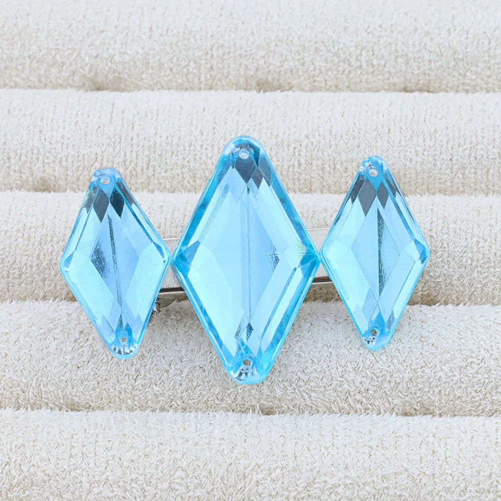 My and Little Pony Hairpin for Women and Girls, Blue Crystal Exquis Cosplay réinitialisation, Fashion Clothing Accessrespiration, Gifts