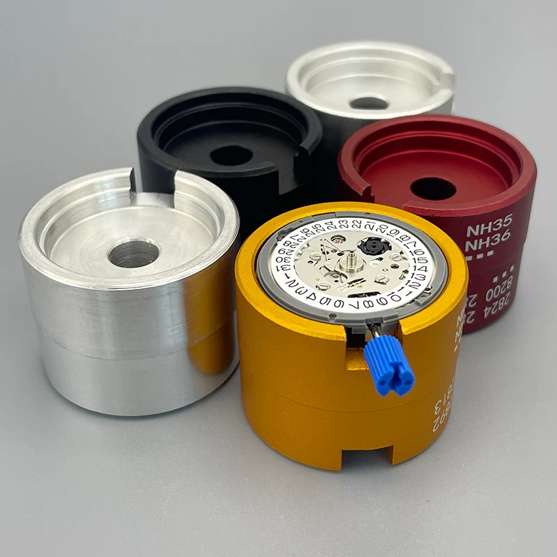NH35 NH36 Watch Movement Holder Bracket Fits NH38 NH70 7S26 4R35 2813 2824 2836 8215 Movement Mod Base Repair Assembly Tools
