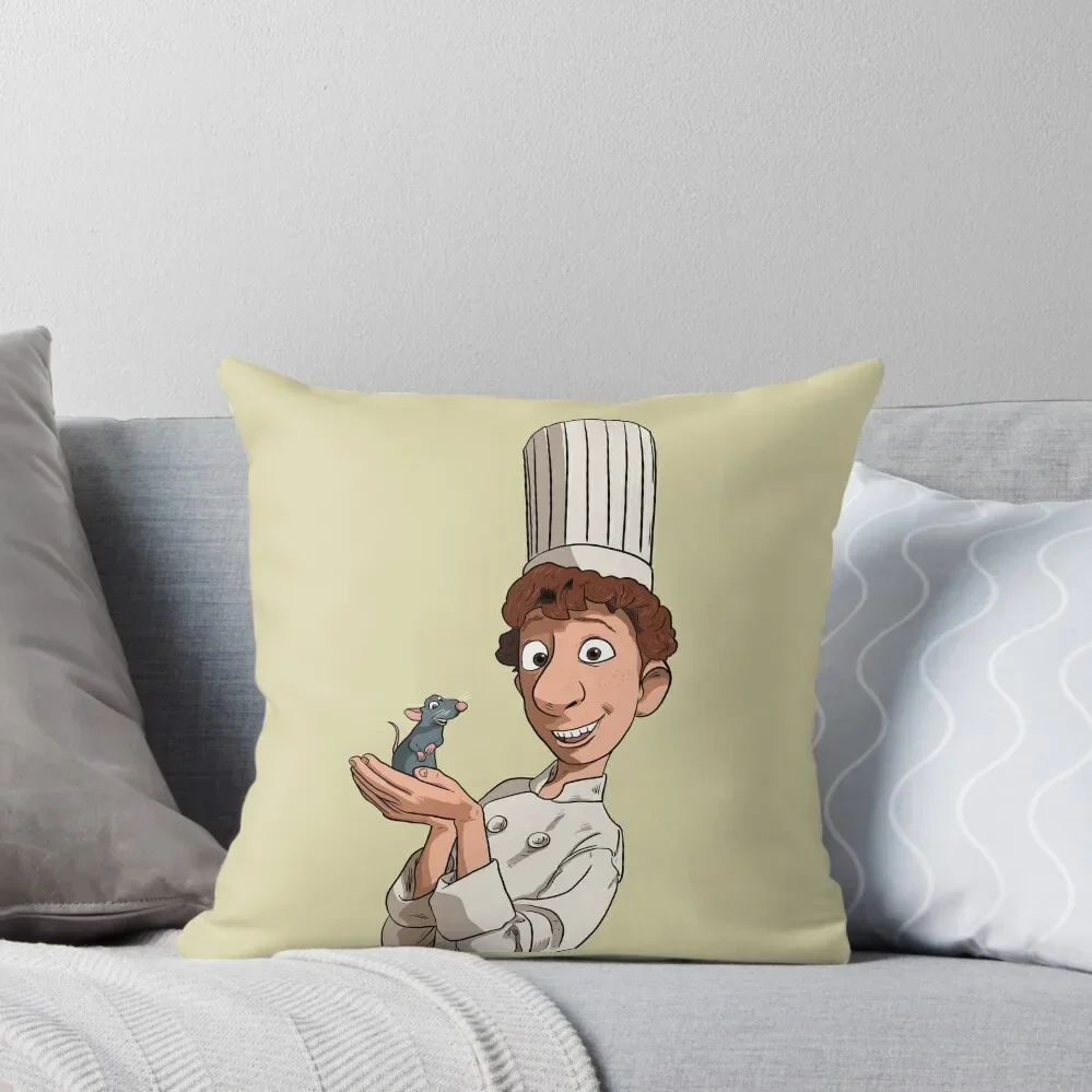 

Ratatouille - Remy and Linguini Throw Pillow Decorative Sofa Cushion Cushions pillow pillowcase Decorative Cushion pillow