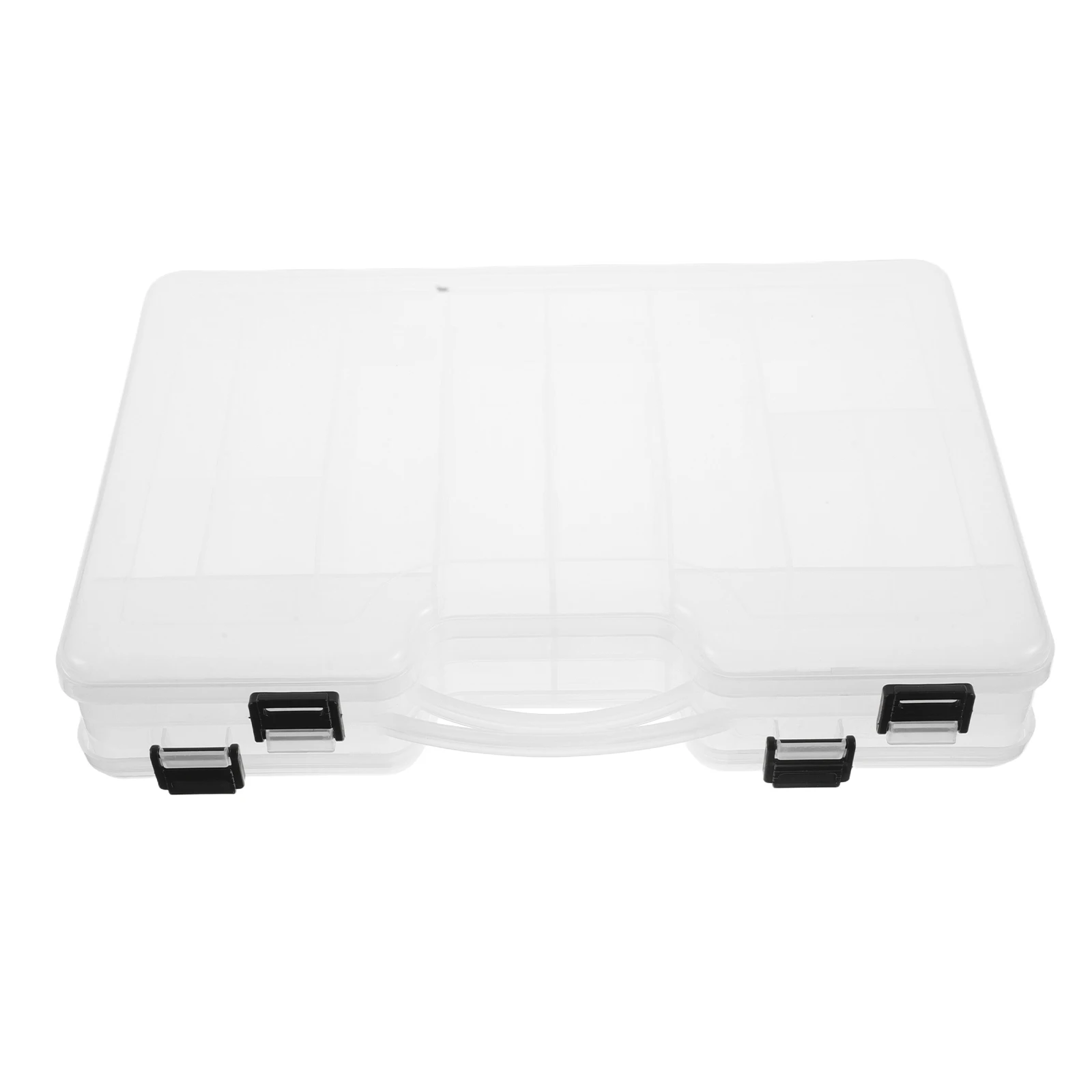 

Fishing Bait Storage Box Double Sided Large Capacity Portable White Equipment Box Hook Holder Crankbait Accessories Lure