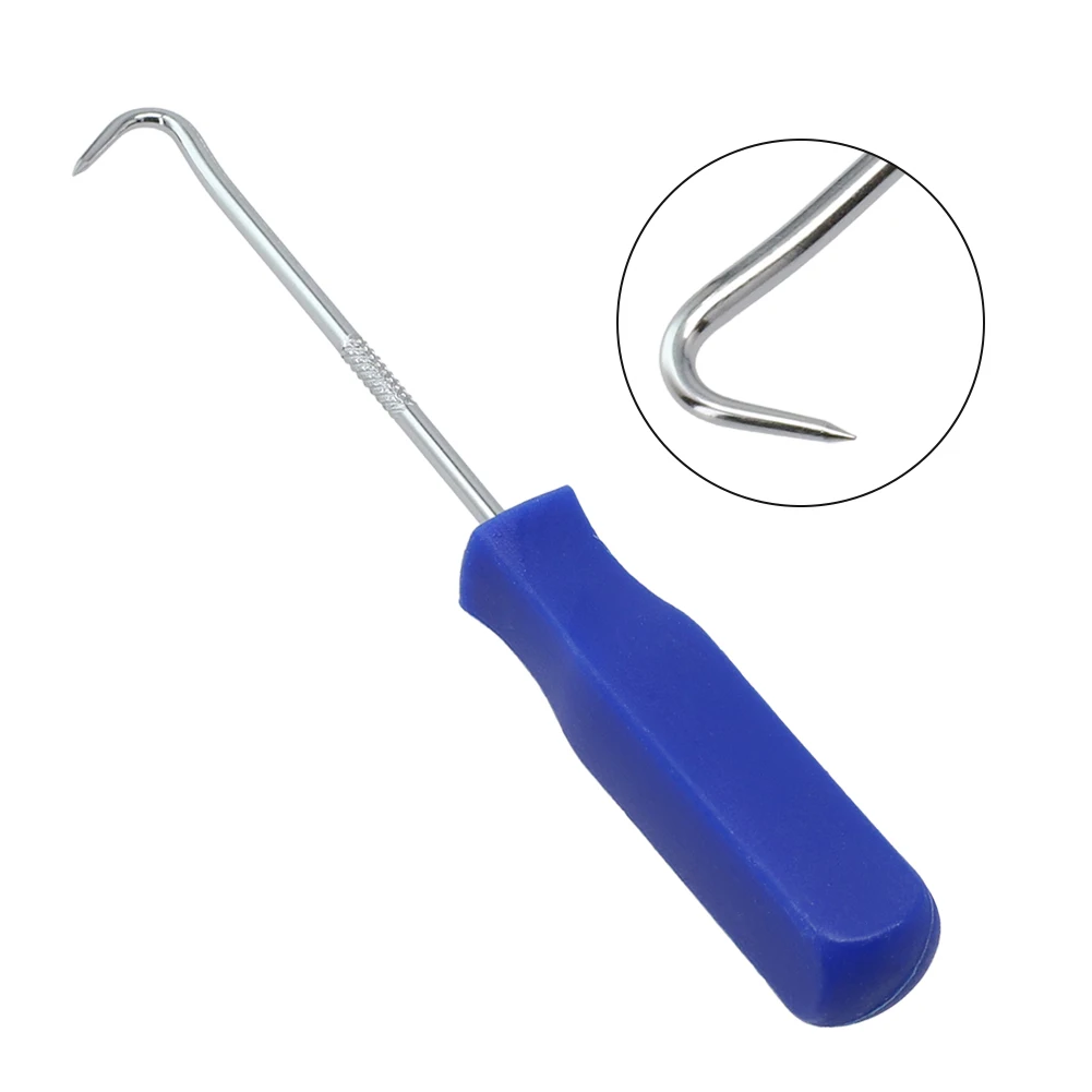 Retrieving Washers Separating Wires Loose Parts Car Remover Tool Set O Ring Puller Remover 90° Pick Oil Seal Gasket