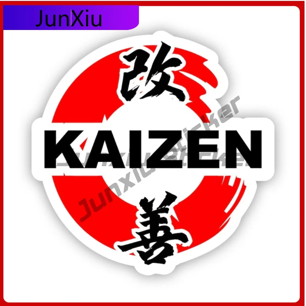 

Epic Jdm Brush Kaizen Sticker Decal American Made Uv Protected Continuous Improvement Sticker Weather Resistant No Fade For