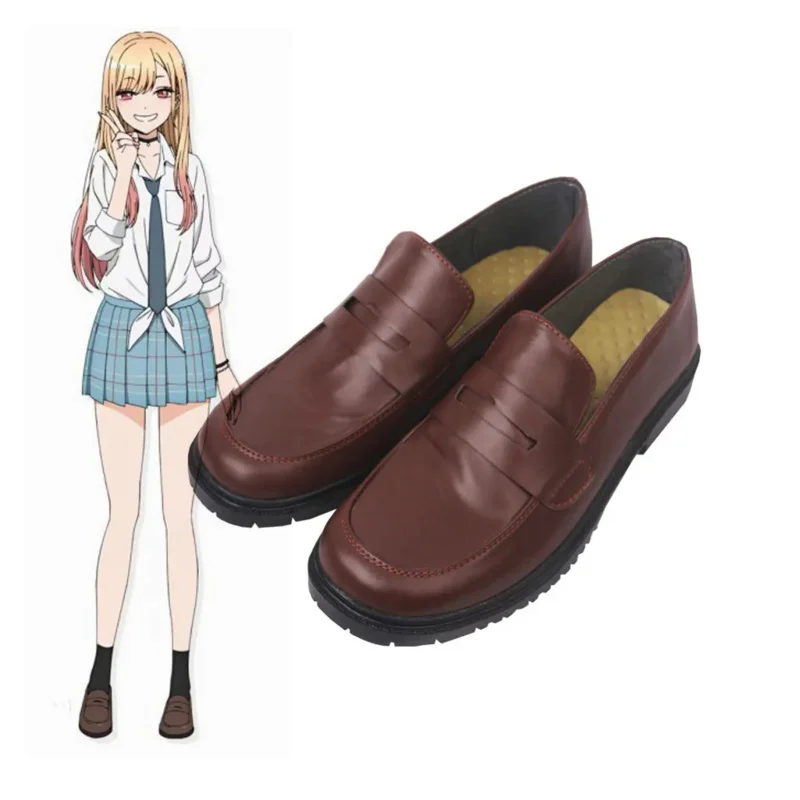 Anime My Dress-Up Darling Marin Kitagawa Cosplay Shoes Boots Halloween Costumes Accessory Custom Made