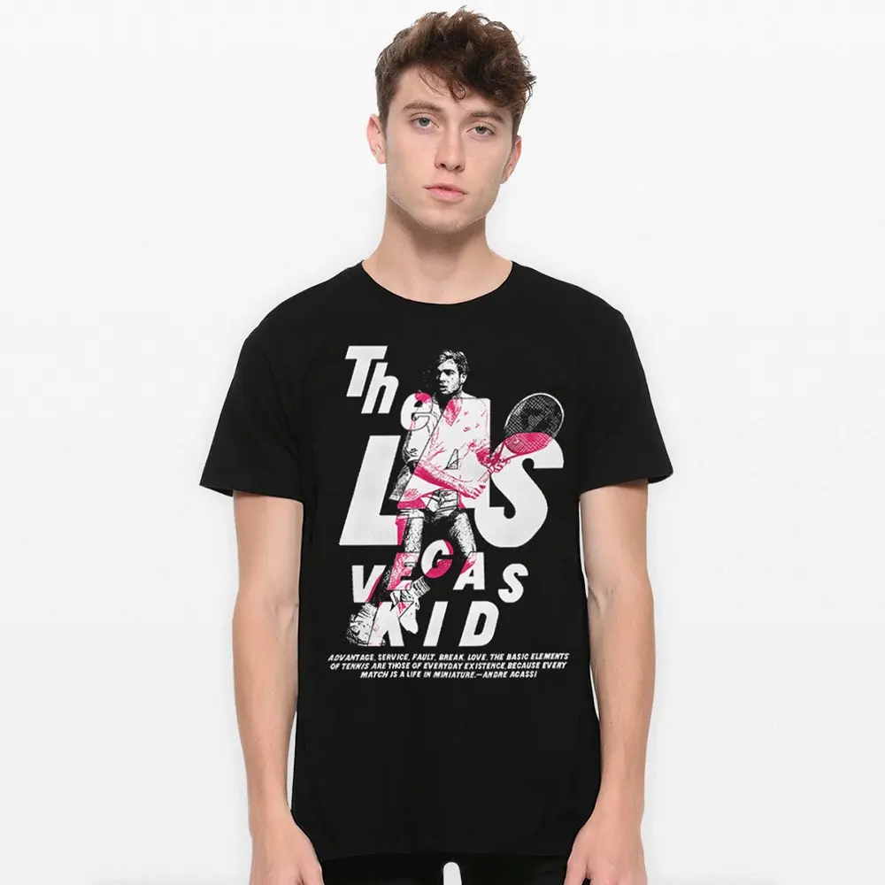 Andre Agassi the Las Vegas Kid T-shirt Men's and