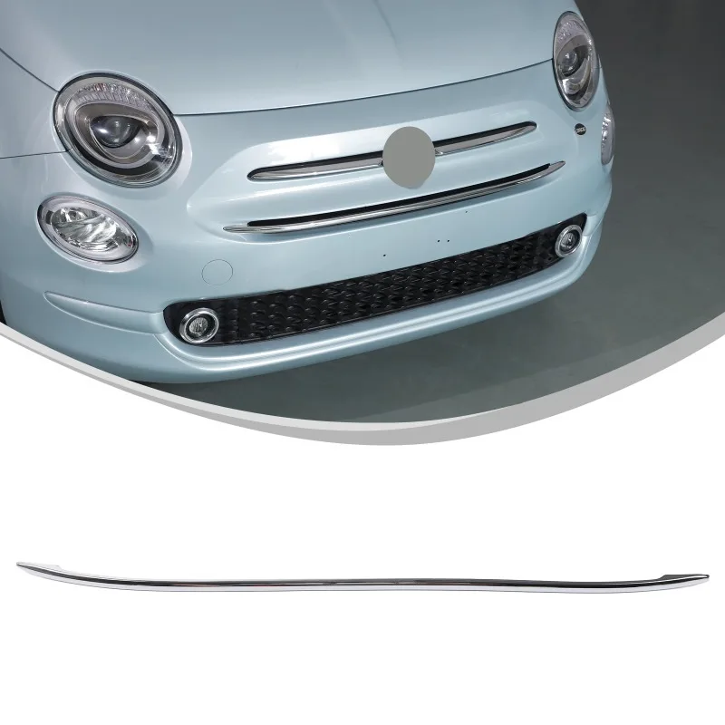 

ABS For 2016 2017 2018 2019 2020 2021 2022 2023 2024 2025 Fiat 500 Front Grille Trim Front Bumper Trim Car Accessories