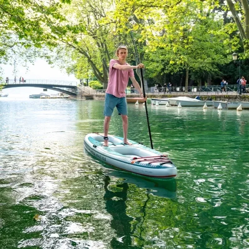 340 سم 402 سم CASCADE TANDEM-لوح مجداف وقوف قابل للنفخ، قارب كاياك، سوب طوف، صياغة، مقاعد مفردة ومزدوجة