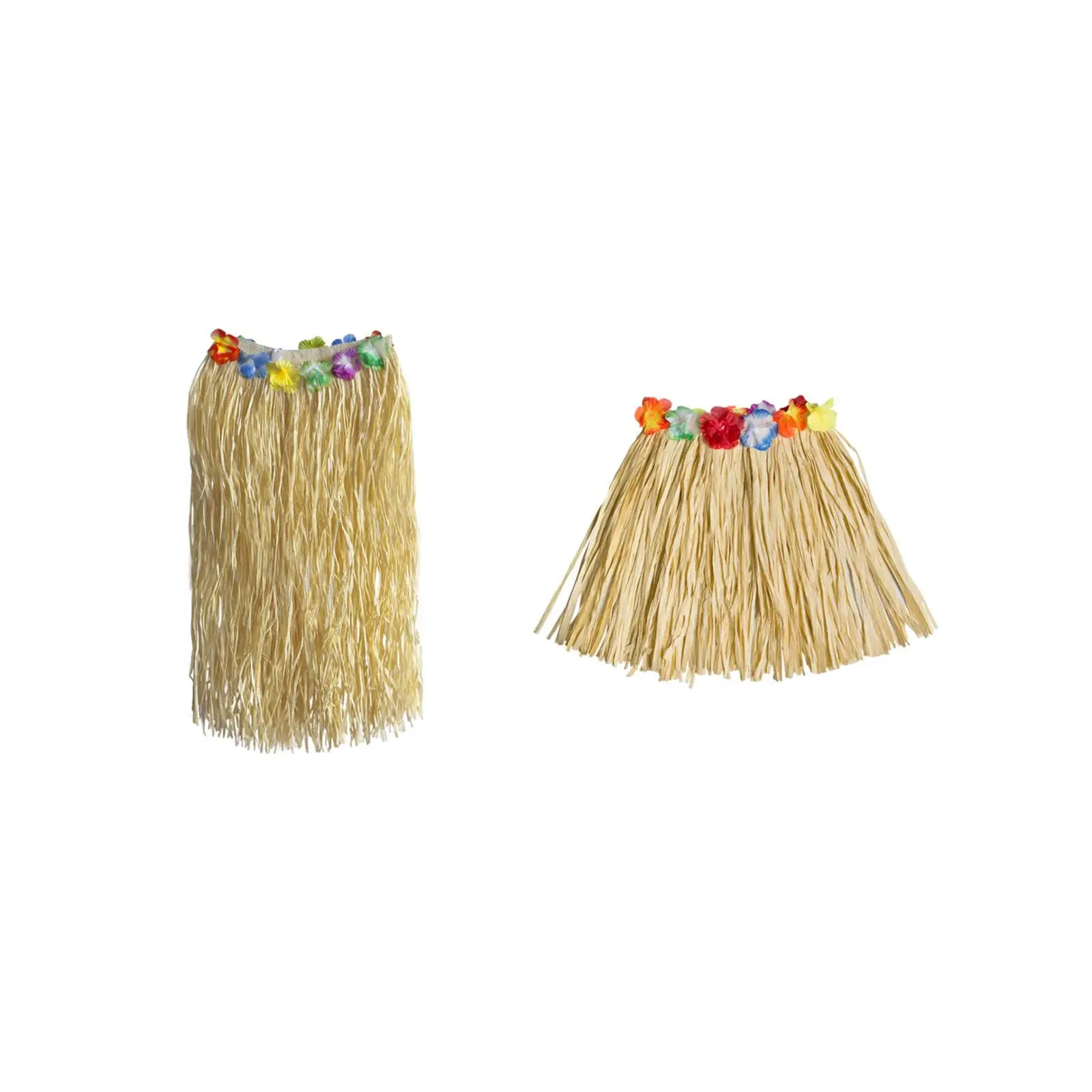 Hawaiian Skirt Grass Skirt Women Costume Accessory Raffia Skirt for Beach Stage Performance Carnival Party Favors
