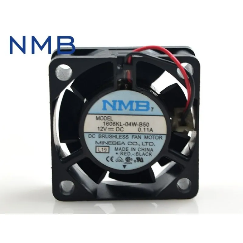 

Sunon 1606KL-04W-B50 Computer Blower Cooling Axial Fan DC 12V 0.11A 4015 40*40*15mm 40mm 1.32W 6500RPM