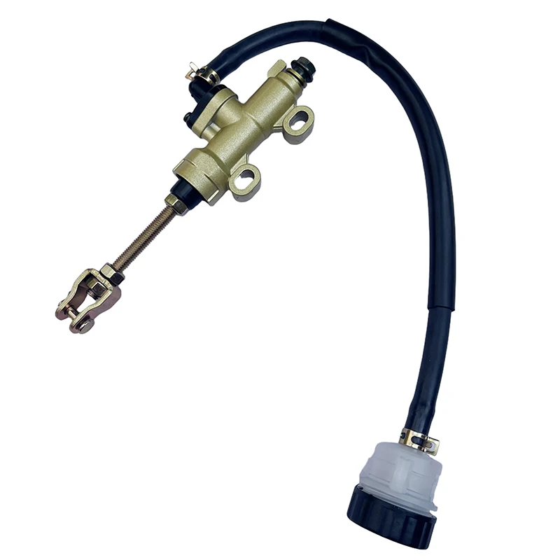 Universal Motorcycle One-line Pump Rear Brake Pump Foot Hydraulic Master Oil Cylinder Refit image 5