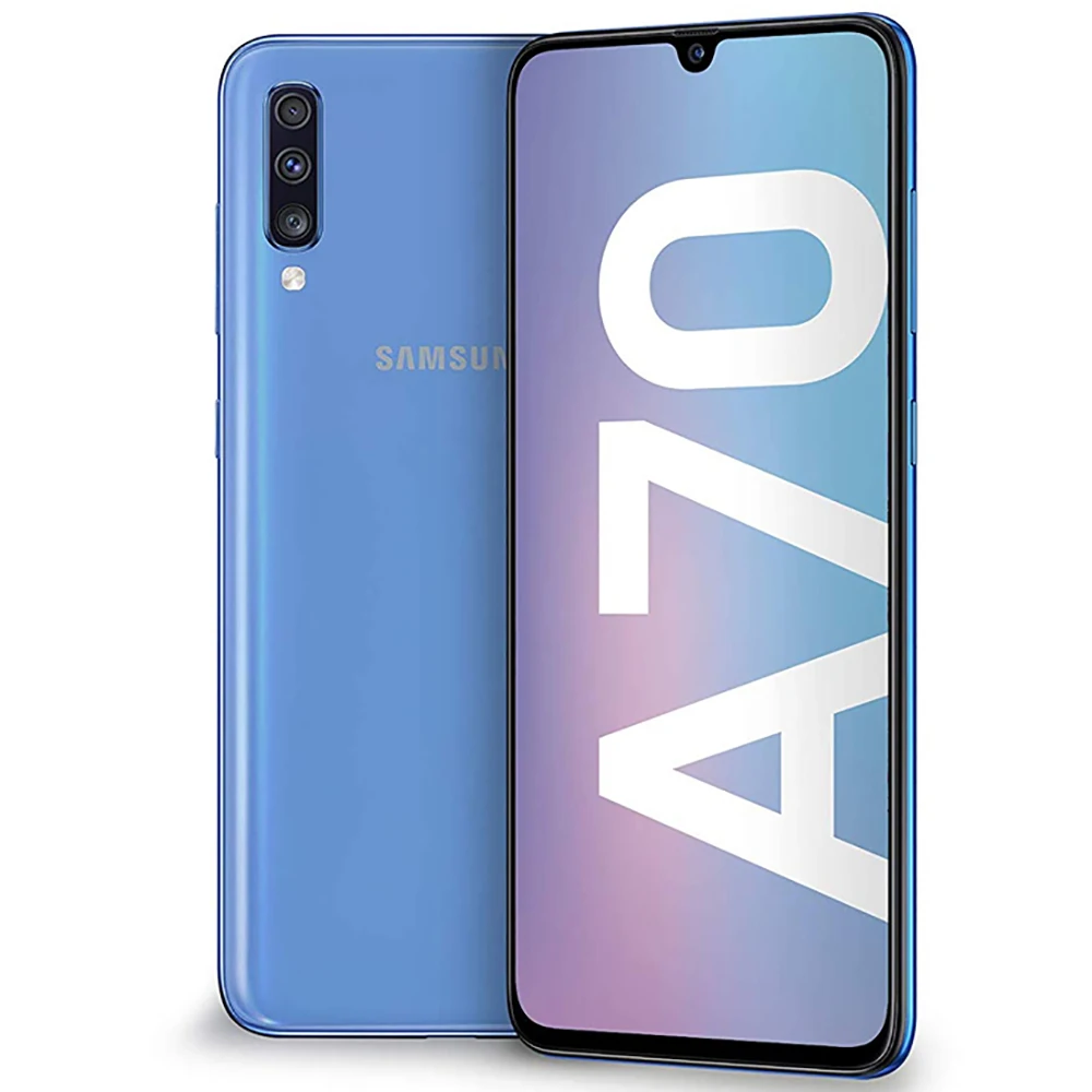 Samsung Galaxy A70 téléphone intelligent Android reconditionné 6.7 pouces AMOLED empreinte digitale faciale déverrouiller Samsung Smartphone NFC 32MP 4500mAh Samsung Galaxy A70 téléphone intelligent Android reconditionné 6.7 pouces AMOLED empreinte digitale faciale déverrouiller Samsung Smartphone NFC 32MP 4500mAh