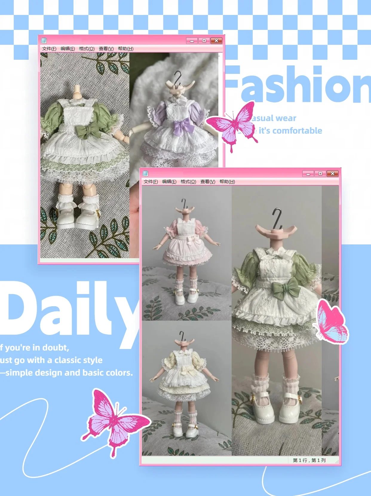 【フィギュアなし】1-12-スケール女性兵士服飾品レーストリムパフスカートフィット-6-インチアクションフィギュアモデルおもちゃ-ob11-bjd-用