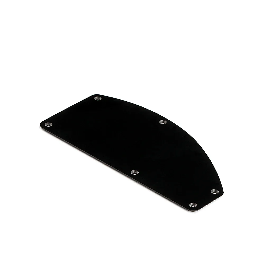 Guitar Accessories 1pcs Black Plastic Bass Guitar Cavity Cover Cover Back Plate Wiring BackPlate Guitar Pickguard