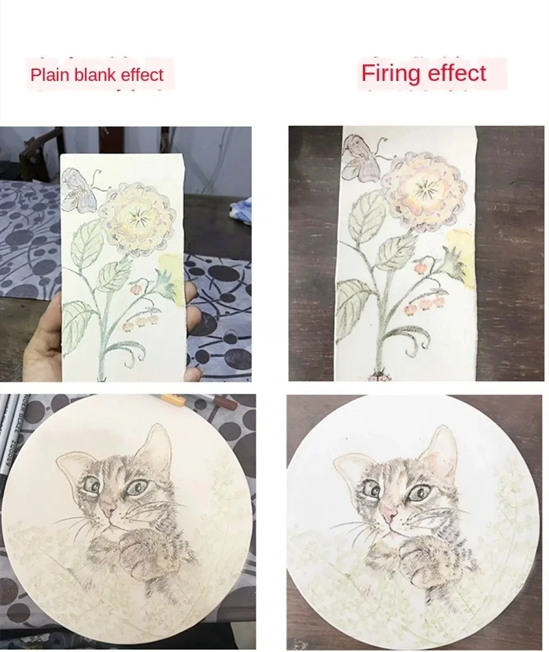 Ceramic Art Under-glaze Color Pencil DIY Painting Color Painting Element Tool Hand-painted Glaze Powder Pen Pottery Painting