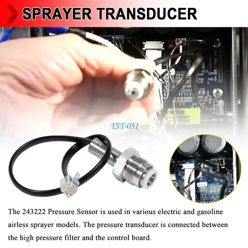 e15a-固体-243222-エアレス噴霧器センサー複数のモデルのための防錆錆びない鋼鉄構造