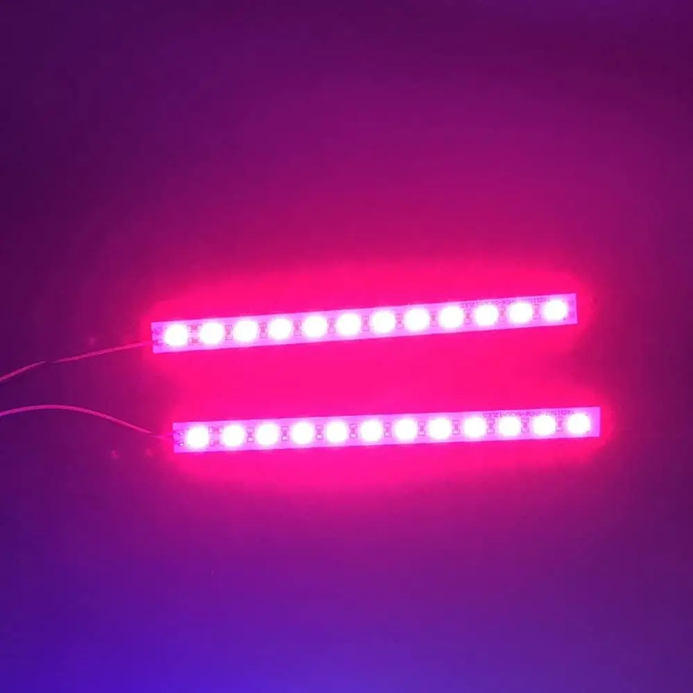 2pcs 1/10 RC Car Accessories Drift Car LED Chassis Light Lamps For 1/10 1/8 RC Car Drift Crawler Buggy - (Color: Blue/Red/White)