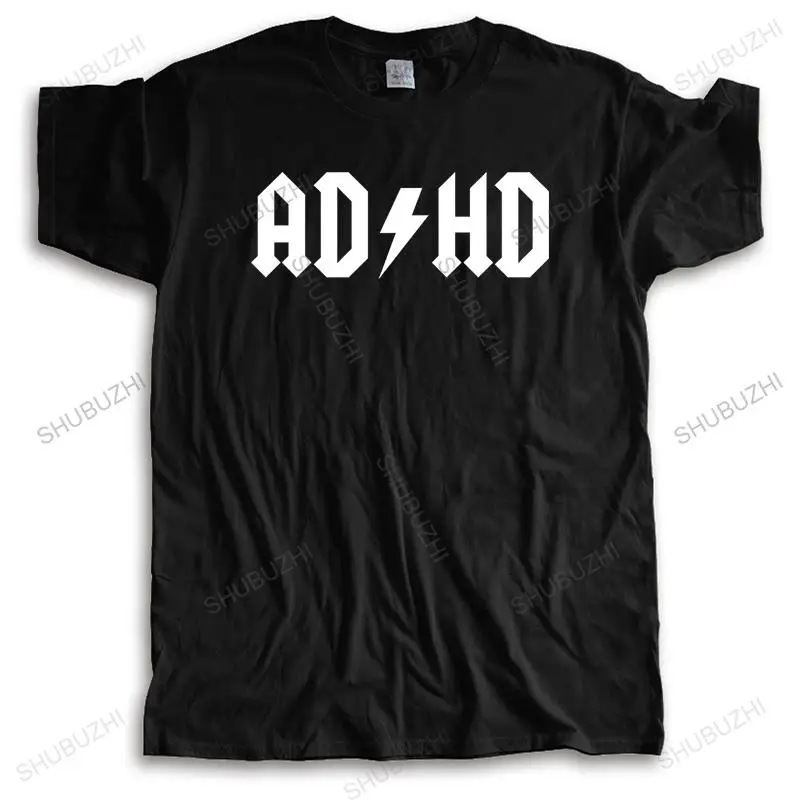 mens loose casual streetwear teeshirt Fashion brand t shirt ADHD Shubuzhi printing Cotton T-shirt bigger size Drop Shipping