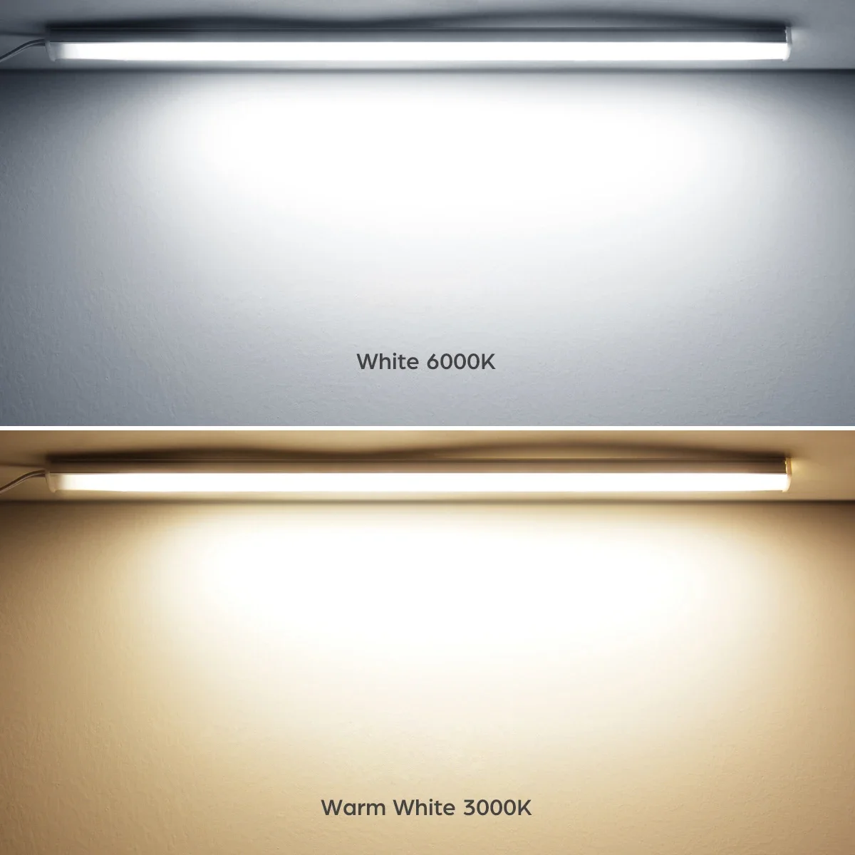 جديد DC5V USB بالطاقة غلاف من الألومنيوم عمود إضاءة LED أنبوب ضوء 30/40/50 سنتيمتر مع عكس الضوء اختراق الخشب اللمس و اليد الاجتياح مفتاح مستشعر