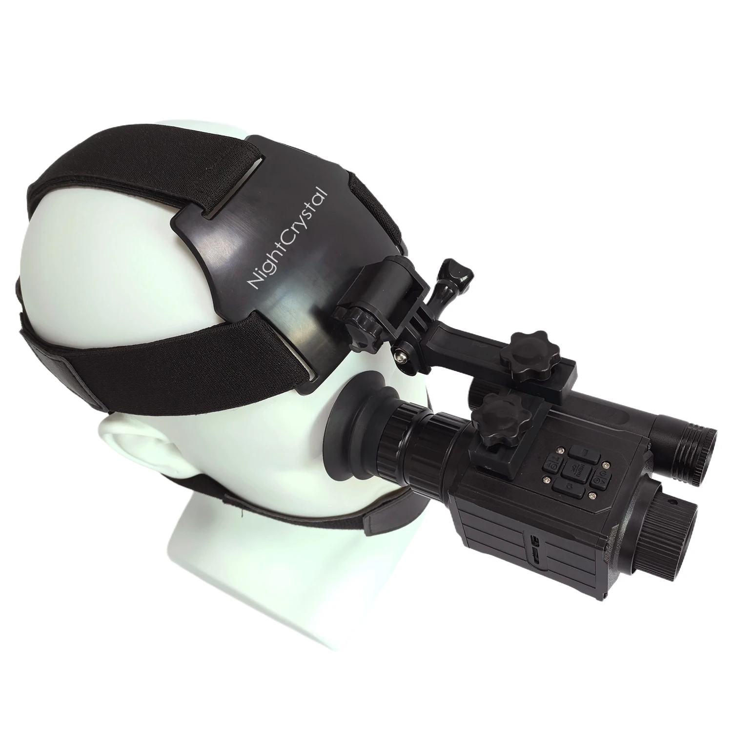 Megaorei NK006 Okulary noktowizyjne na podczerwień HD 1080P Cyfrowy monokular noktowizyjny do noszenia na głowie/na hełmie NVG z 5-krotnym zoomem cyfrowym — 2