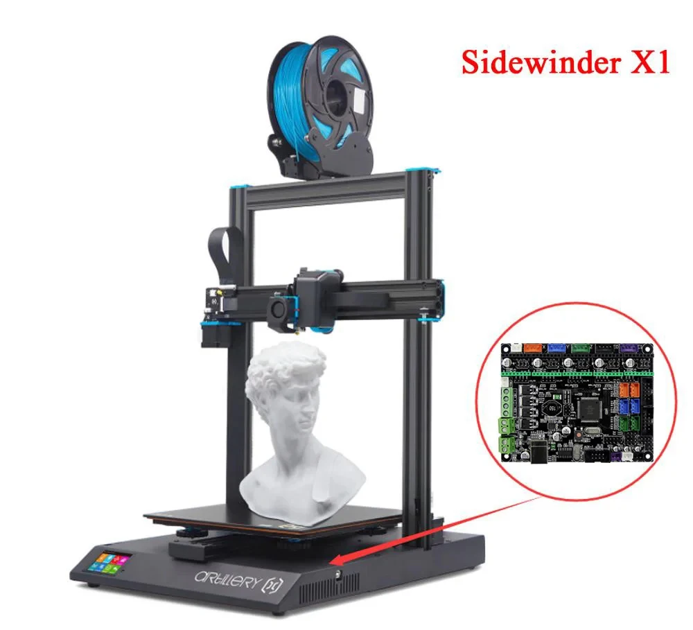 Artillery 3D Printer Sidewinder X1 And Genius MKS Gen L V1.0 Original Motherboard With Firmware