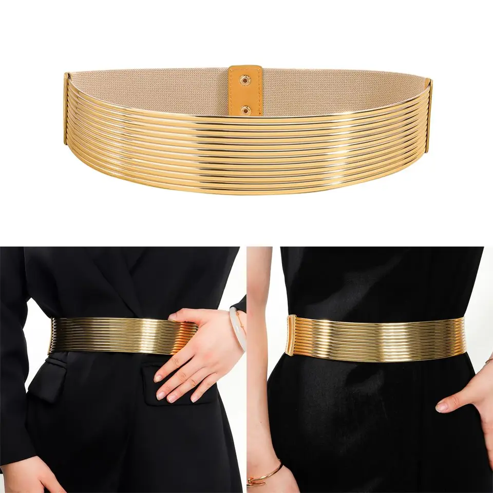 slim fit dress slacks Twp Wide Belt in Cognac 80 / Cognac main image 0
