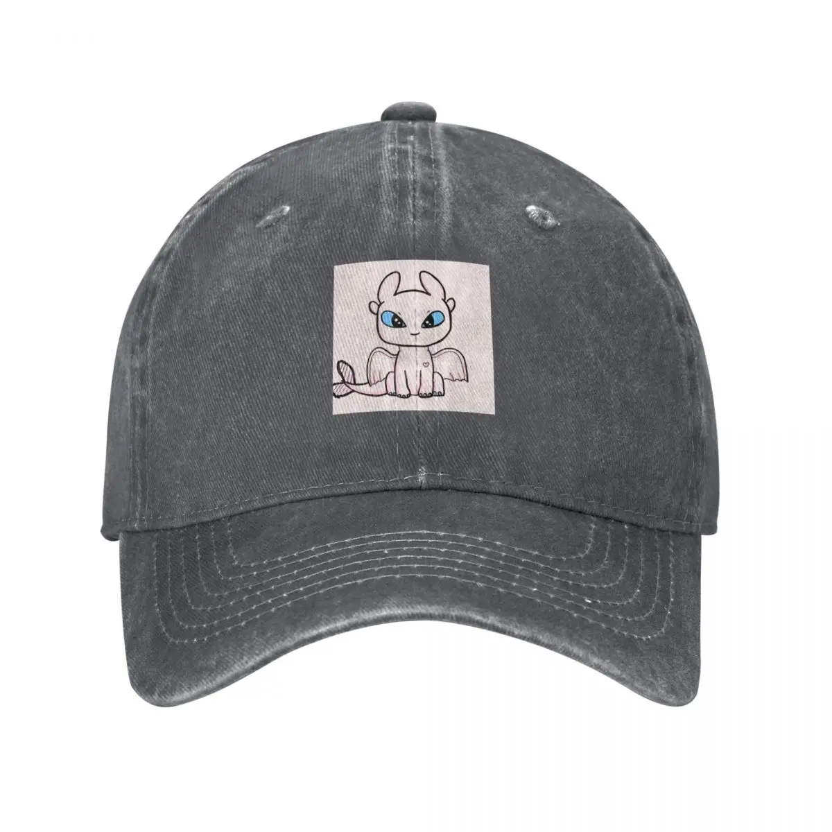 Cute Light Fury Baseball Cap cute custom Hat hiking hat western Hat Hats Man Women's