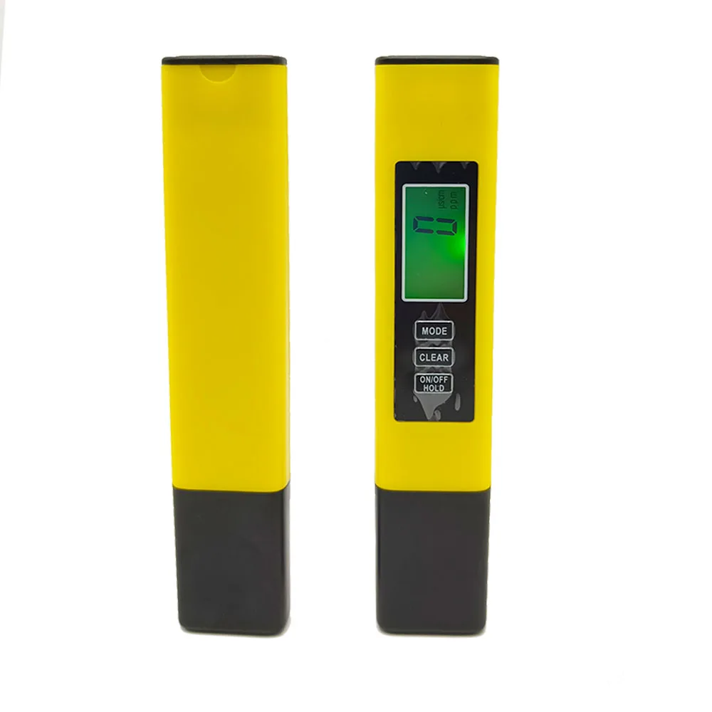 Tds EC Meter Digital Water Tester Portable 3 in 1 Temp TDS EC Meter Temperature Test Pen Detector for Drinking Water Aquarium