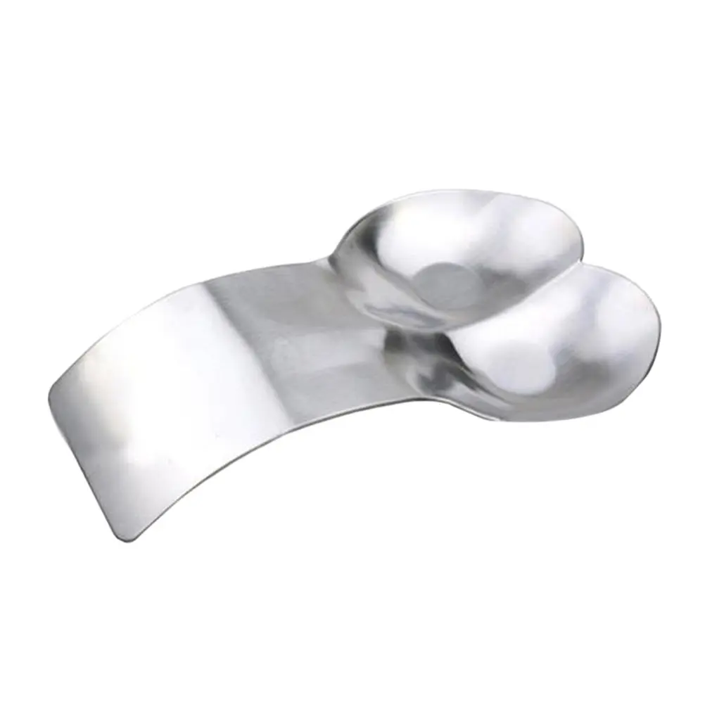 

Double Spoon Rest Stainless Steel 430 Grade Heavy Duty Stable Eco Friendly Dishwasher Safe Kitchen Tool for Spoons Spatulas