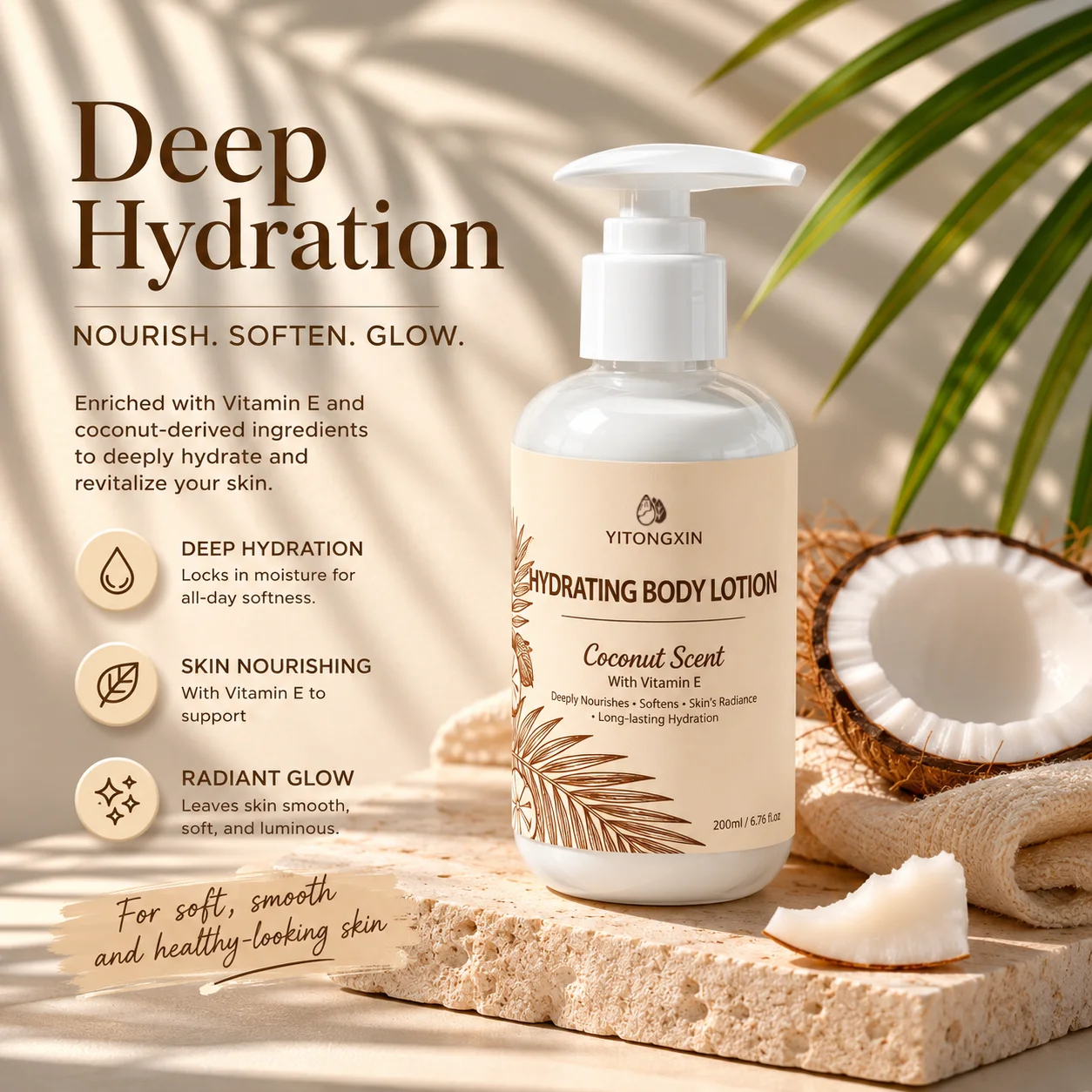 200ml Coconut Vitamin E Body L - Mct Oil Coconut recension och pris