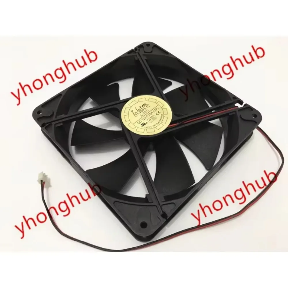 

YATE LOON D14BH-12 DC 12V 0.70A 140x140x25mm Server Cooling Fan