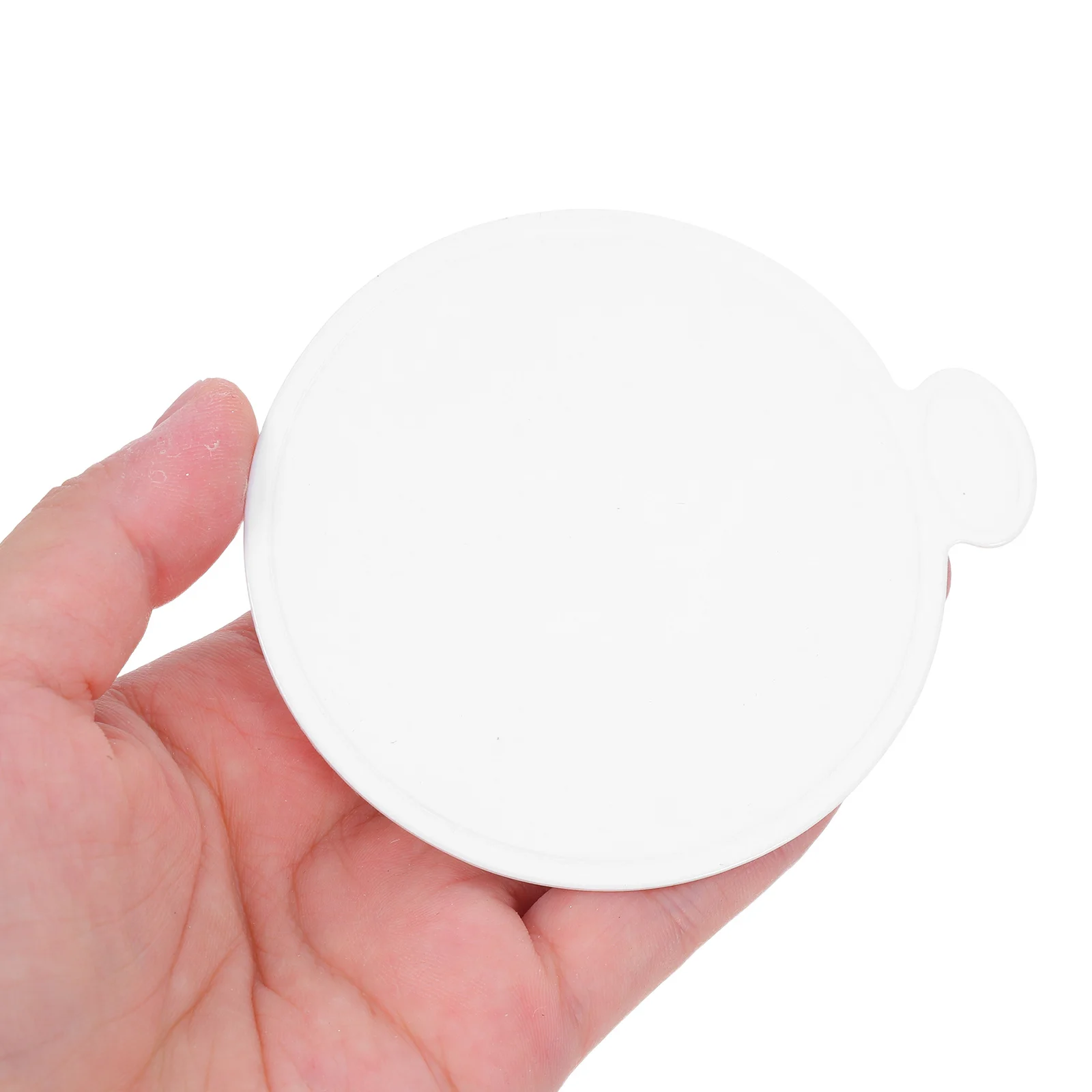 

100Pcs Mousse Cake Bottom Tray Mini Round Cake Holder for Tiramisu Cheesecake Display Easy Removal Non-Slip Base Kitchen Dessert