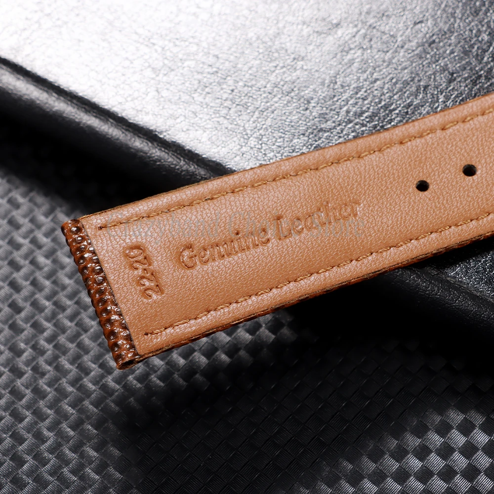 Lizard Texture Leather Watch Strap 14mm16mm 18mm19mm 20mm 21mm 22mm Business Women Men Bracelet Universal for Tudor Replace Band