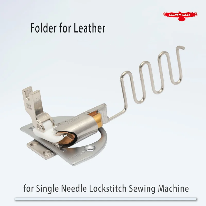

Папка Golden Eagle KS184 для кожи, одноразовая сверхмощная прижимная лапка для деталей швейной машины с 1 иглами