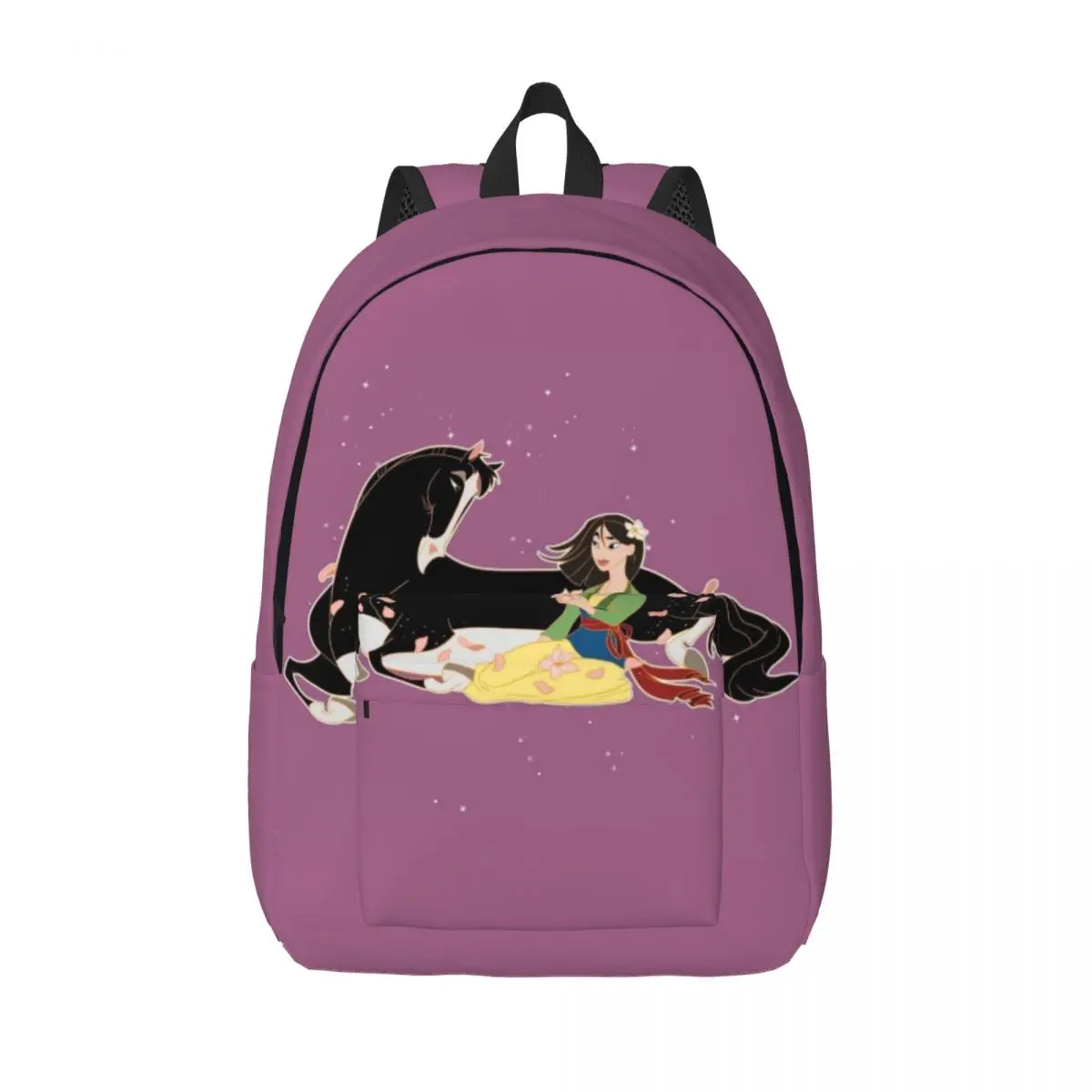 Custom Mulan Laptop Backpack Women Men Casual Bookbag for School College Students Bags