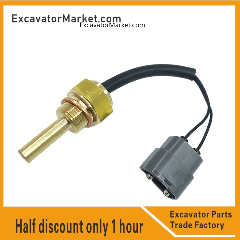 

For Vol-vo 210 240 460/480b/d Water Temperature Sensor Hydraulic Oil Temperature Sensor Excavator Accessories High Quality