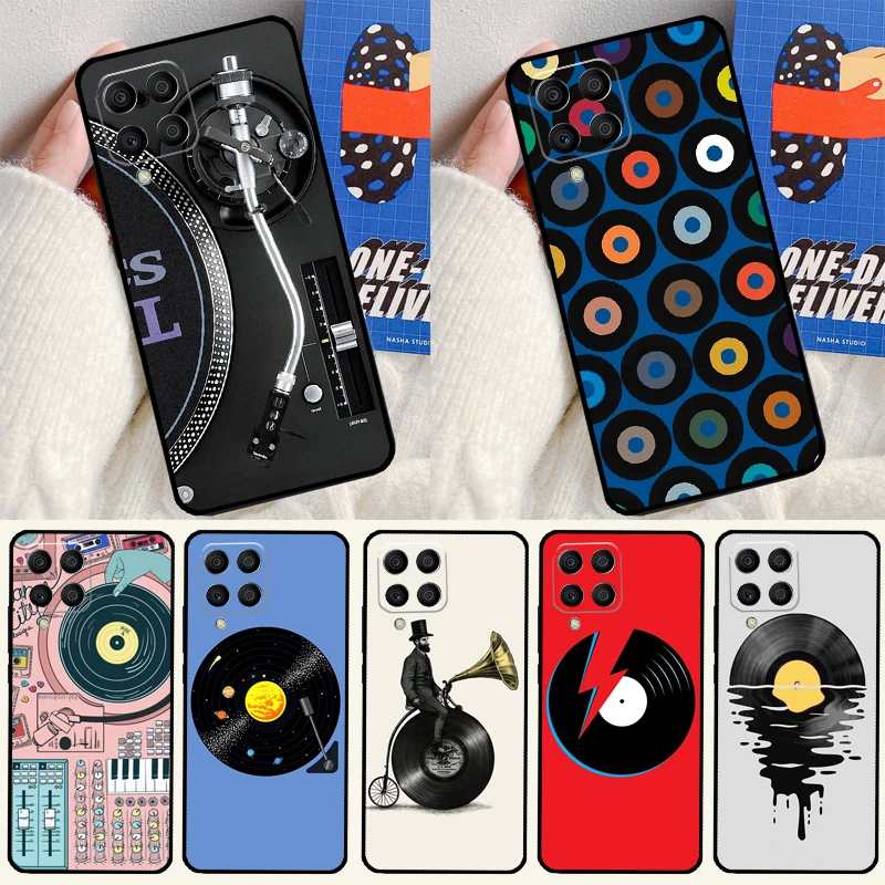 Vinyl Record Retro …