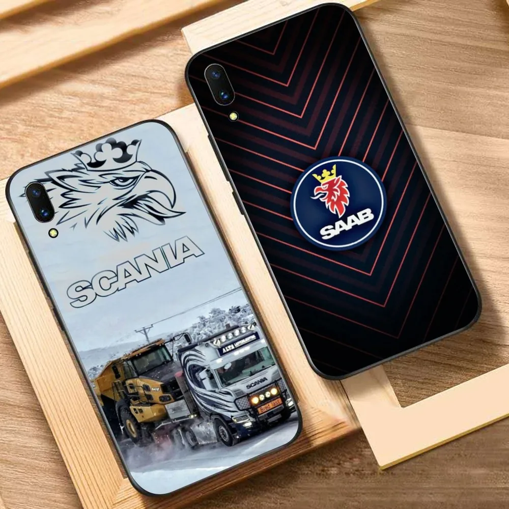 Scanias Saabs Truck Phone Case For Huawei Y9 6 7 5 Prime Enjoy 7s 7 8 Plus 7a 9e 9plus 8E Lite Psmart Shell