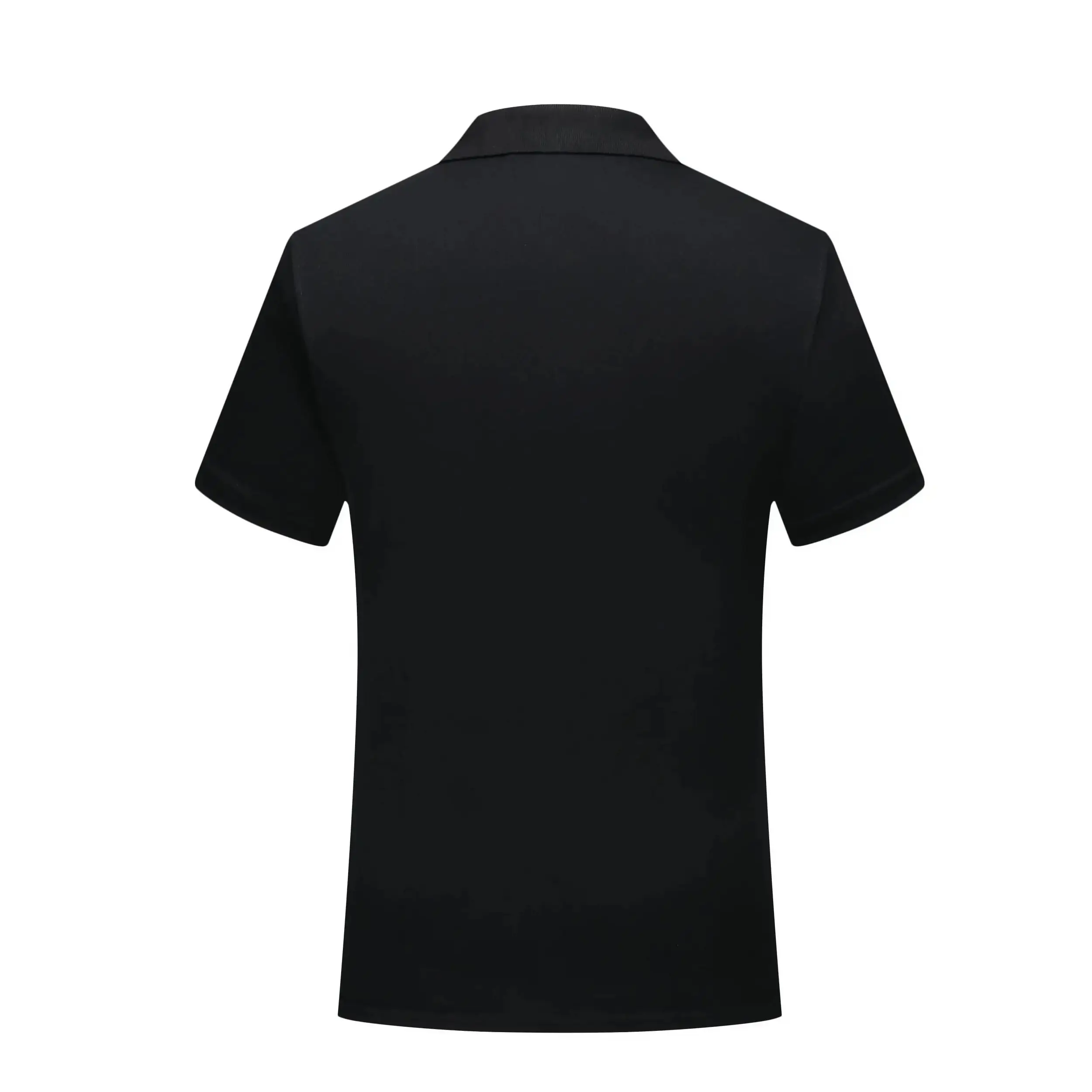 Summer Ice Silk Polo Shirt High-End T-Shirt Solid Color New Half Sleeve Quick Drying Non-Marking Casual Lapels Business Thin Men