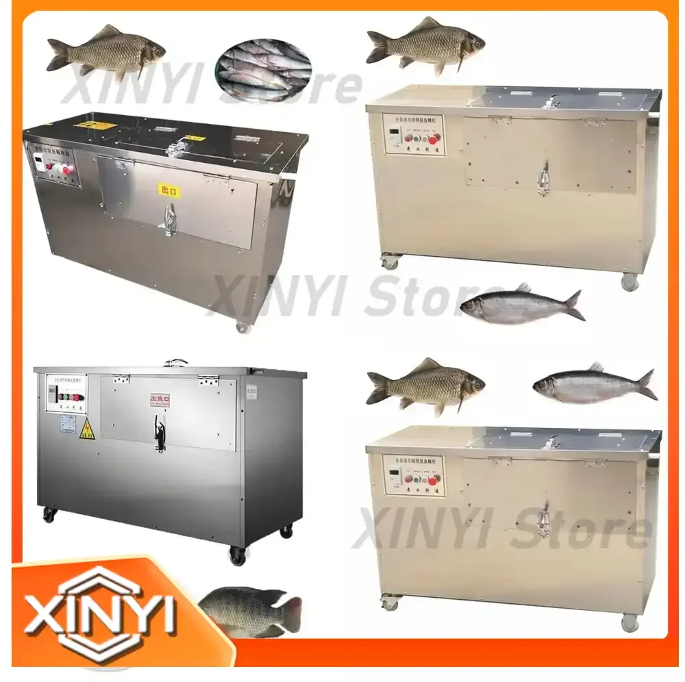 Automatic Fresh Fish Slicer Fillet Machine Fish Processing Machinery for Fish Filleting Equipment for Seafood Processing