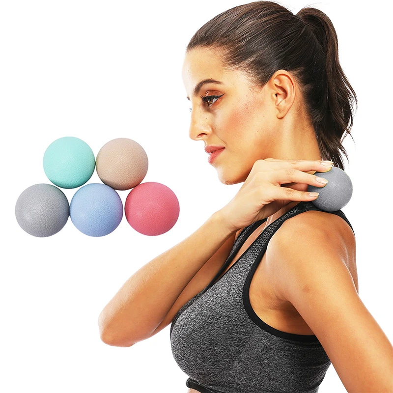 

TPE Massage Ball High Elasticity Solid Fascia Ball for Deep Tissue Myofascial Release Foot Back Pain Relief for Athletes Yoga