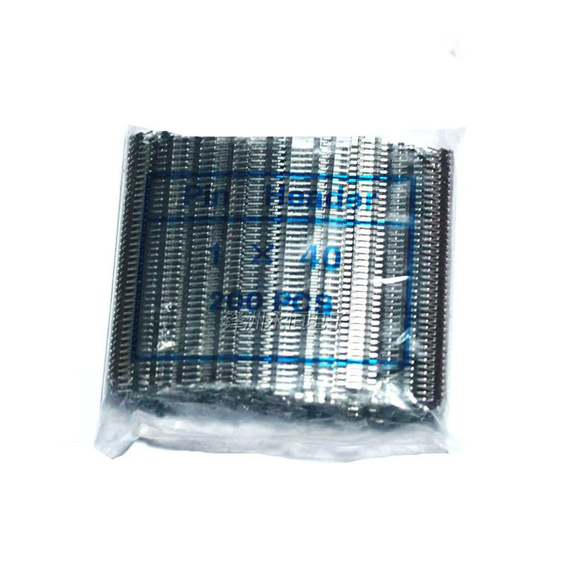 50pcs 2.54mm 2x40 Pin Male Double Row Pin Header Strip