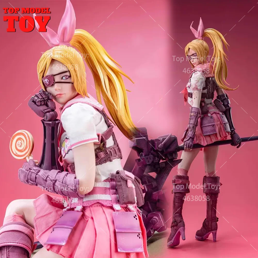 

I8TOYS 1/6 I8-MA-CZ001/002 Candy Female Soldier Action Figure Full Set 12" Hybrid Teenage Body with Metal Skeleton For Collectio