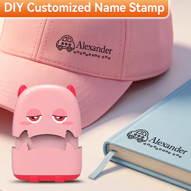 Kids Education Name - Stempel Nama Anak yang Dipersonalisasi -
