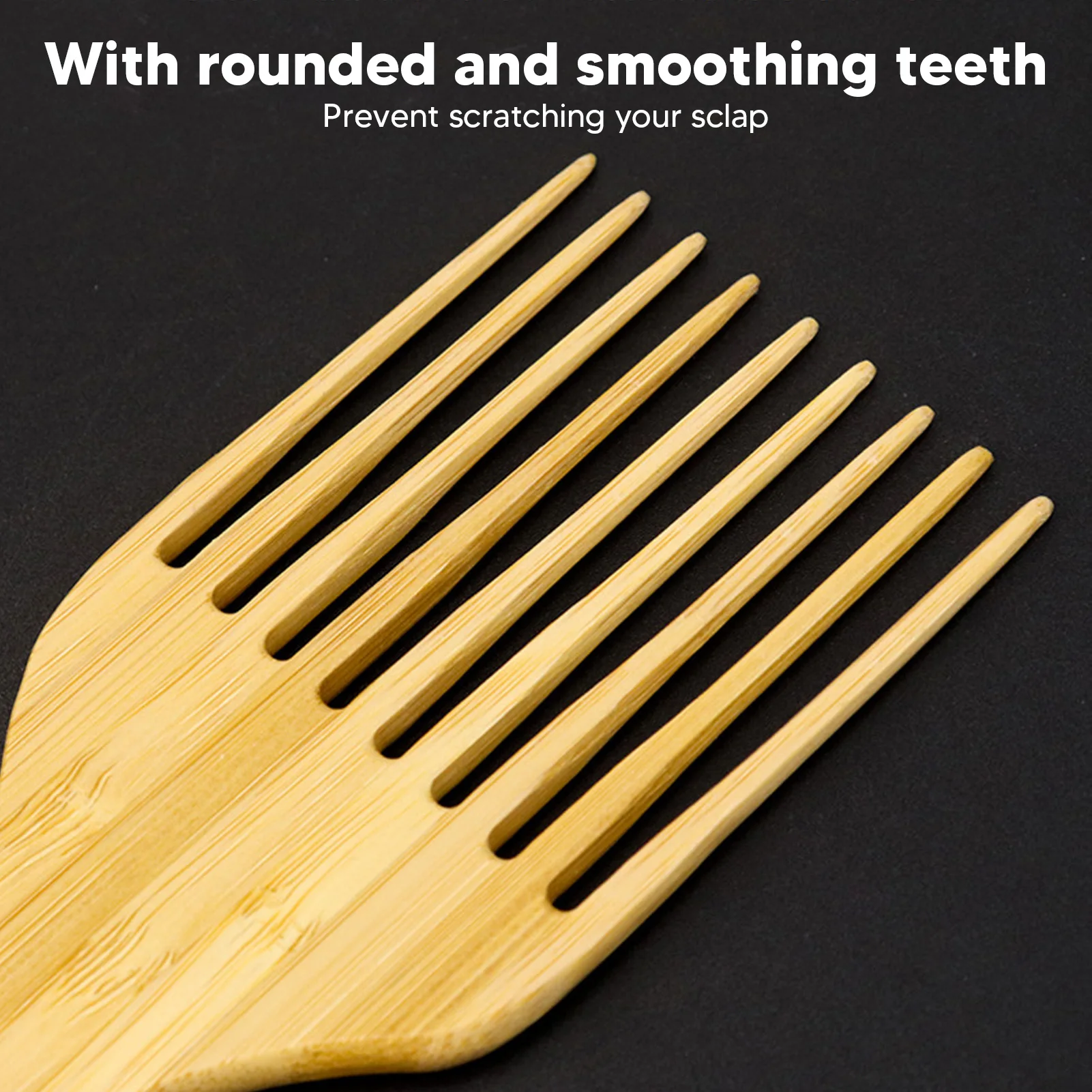 مشط الشعر الأفرو ، تدليك فروة الرأس واسعة الأسنان ، تصفيف شعر مستعار جديلة ، استخدام الصالون