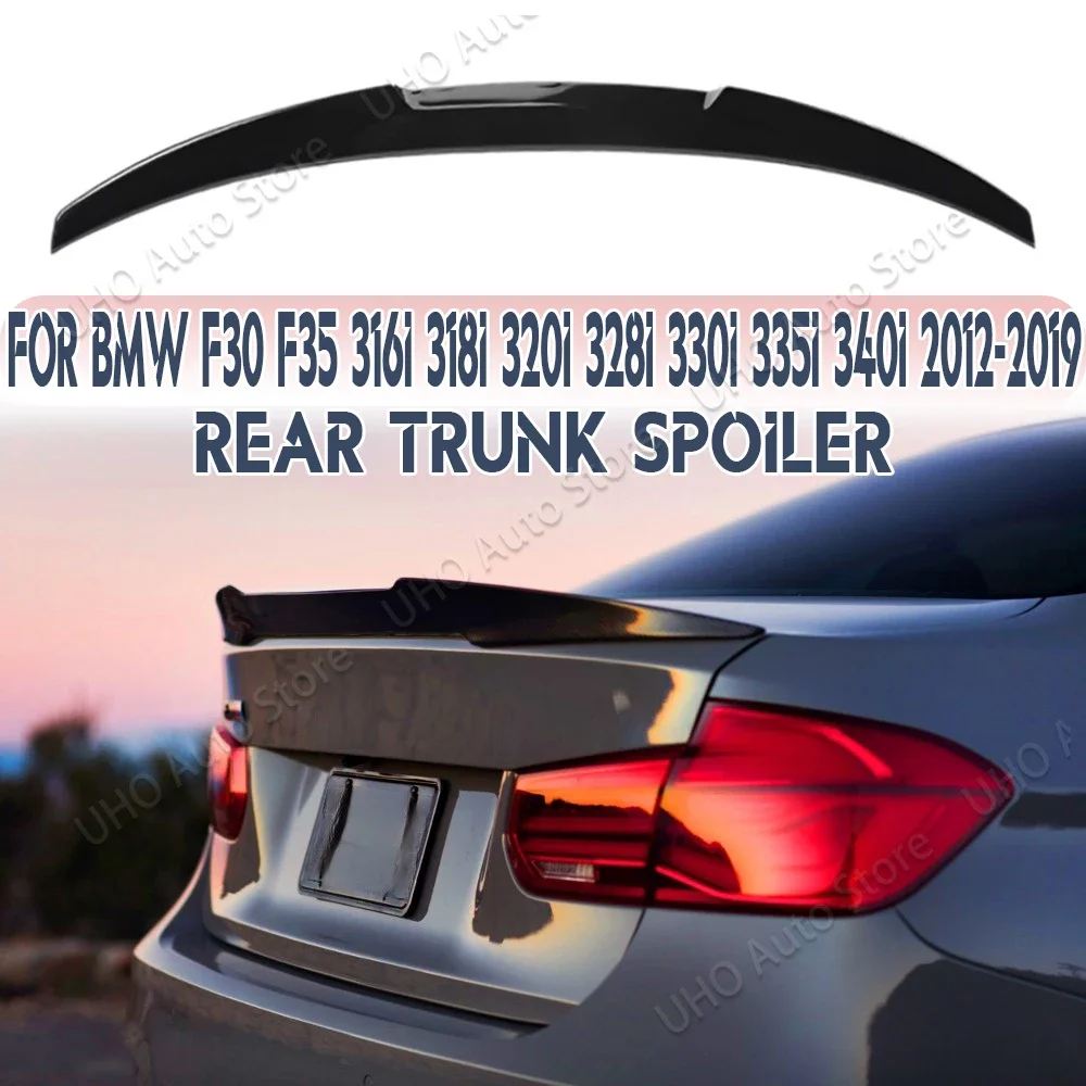 

F30 F35 F80 M4 Style Car Rear Trunk Spoiler For BMW 316d 318i 320i 330i 325i 320d 340i M3 2012-2019 Rear Tail Roof Wing Tuning