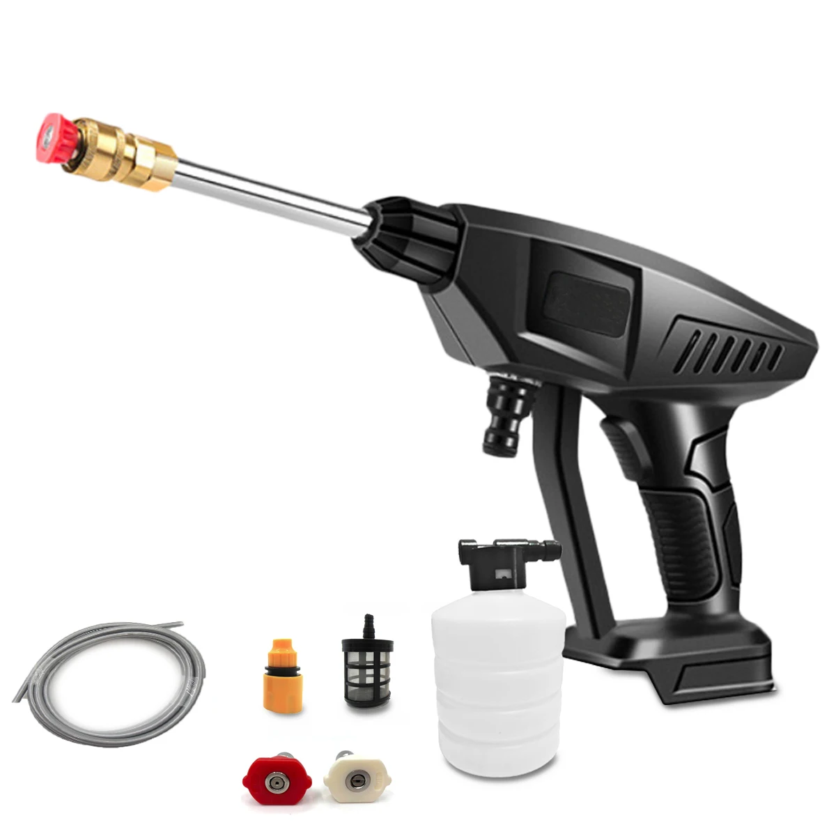 

Multi-Function Cordless high Pressure Gun Cleaner Gardens Terraces Cleaning Car Window Washing Tool