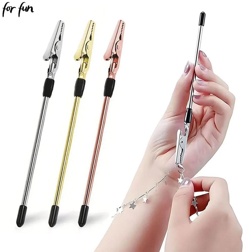

For Fun Multifunctional Bracelet Helper Tool Jewelry Helper Plier Clip For DIY Wearing Jewelry Necklace Watch Clasps Closures