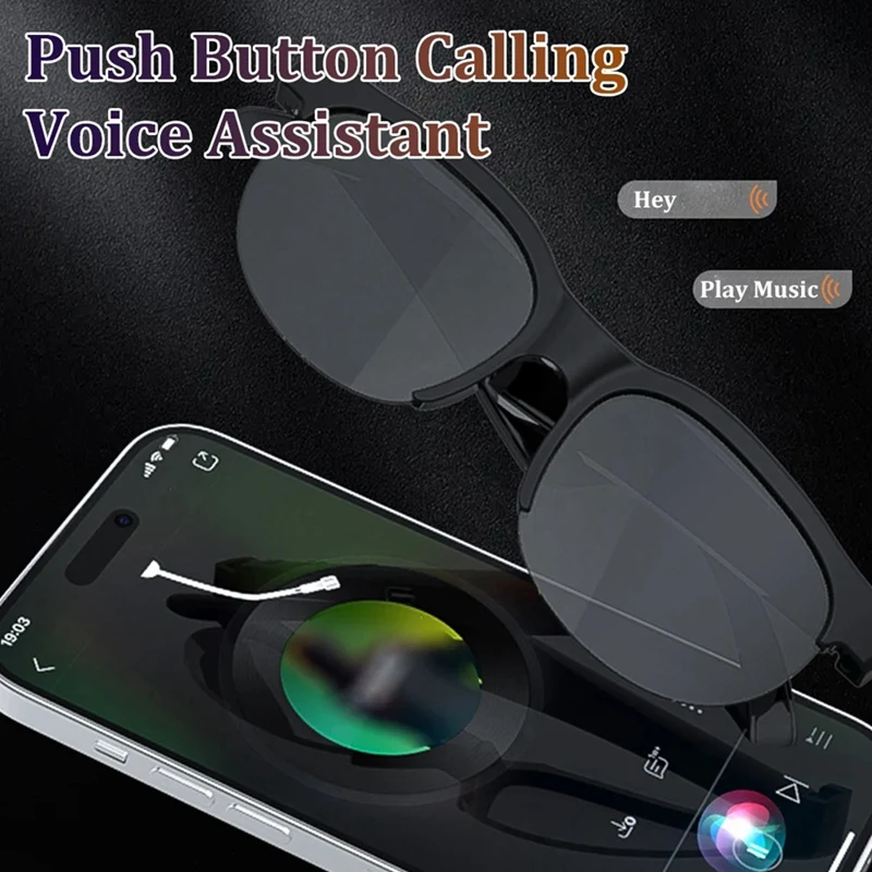 FFYY-TWS Xg88pro بلوتوث نظارات ذكية سماعات الصوت حر اليدين دعوة الرياضة نظارات ستيريو سماعات الموسيقى HD الصوت