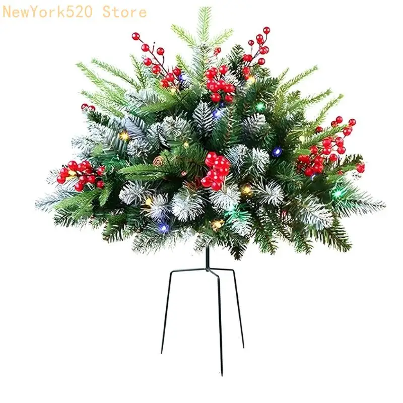 

Weather Resistant Artificial Larch With Integrated Radiances And Spine Mounting For Constant Furlough Displays N84C