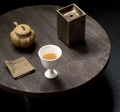 350ml Mini 304 Stainless Steel Brass Jianshui Small Tea Washing Basin Tea Residue Barrel Chaxi Tea Ceremony Accessories Craft