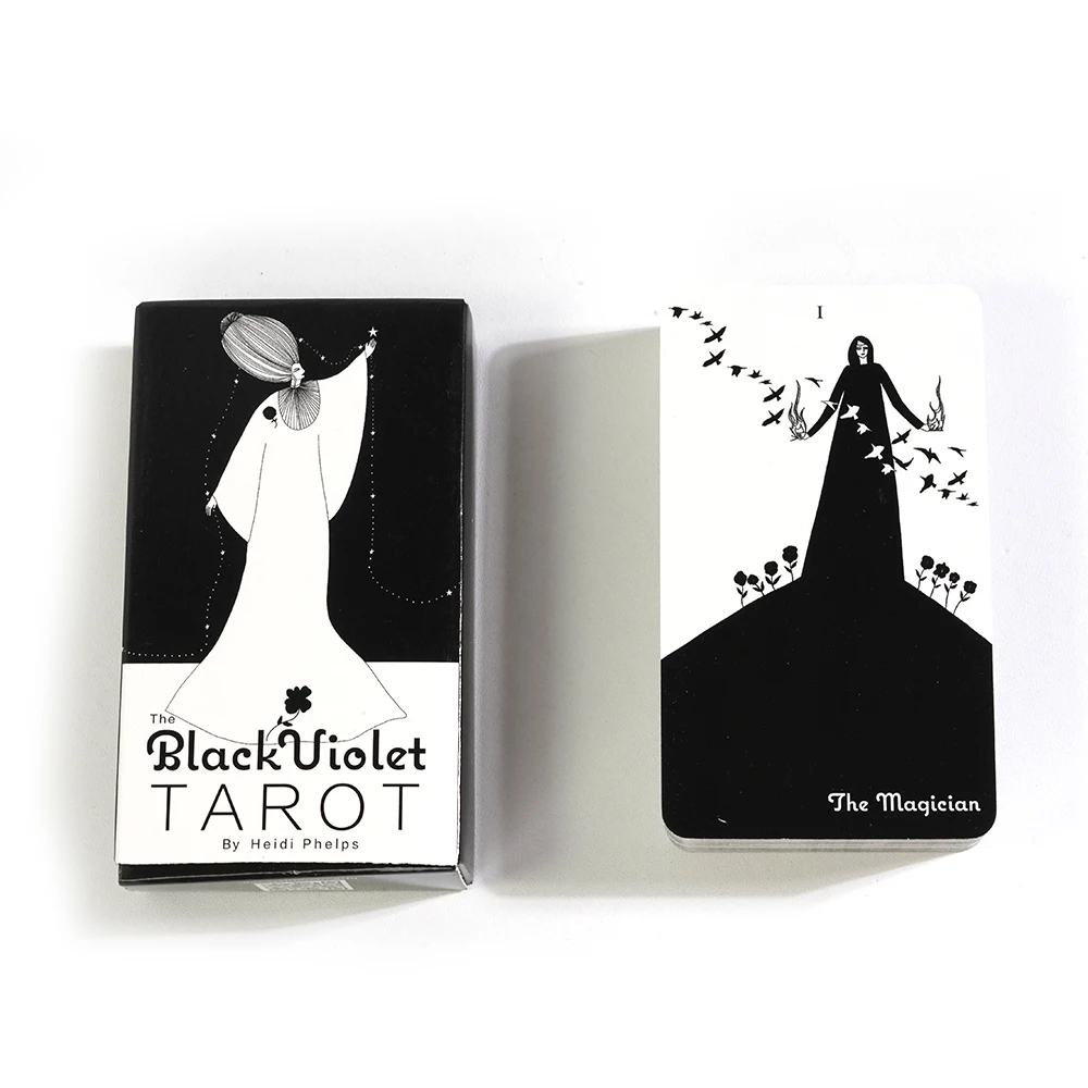 Black Violet Tarot Deck